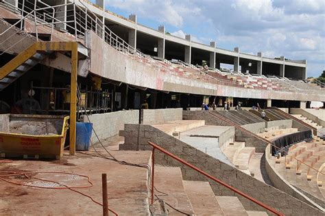 Arena Eurobike 40 das obras do Estádio Santa Cruz estão completas