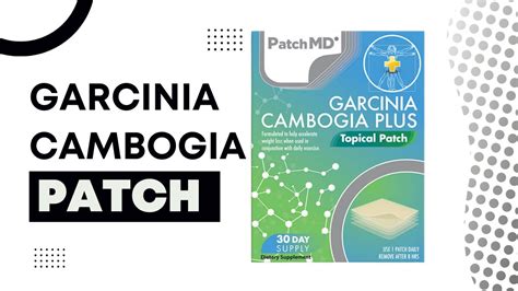 Garcinia Cambogia For Weight Loss PatchMD Garcinia Cambogia Patch