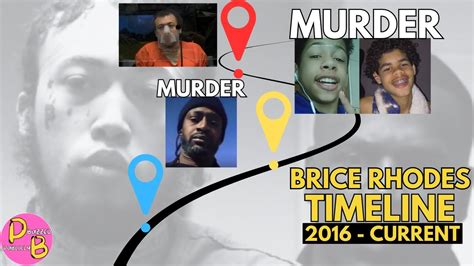 Brice Rhodes Timeline 2016 Crimes Current Trial YouTube