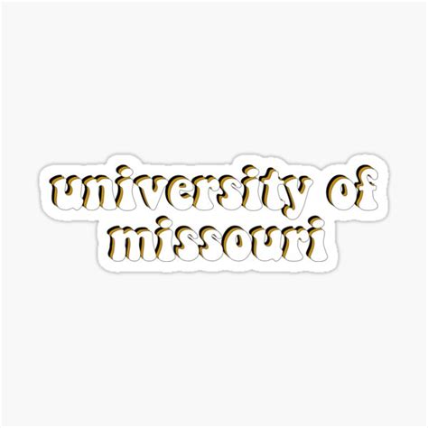 Mizzou Stickers | Redbubble