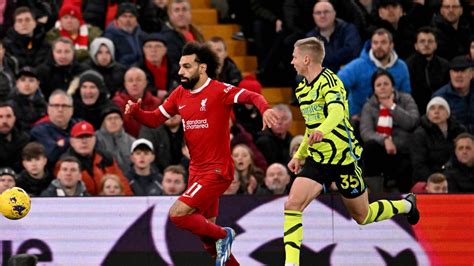 Mohamed Salah Strikes In Liverpool Draw With Arsenal At Anfield Liverpool Fc