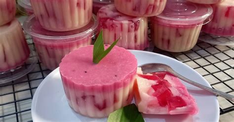 Resep Pudding Susu Mozaik Enak Dan Mudah Cookpad