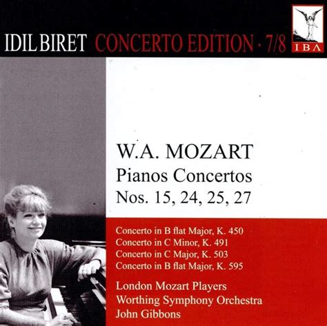 Wolfgang Amadeus Mozart Piano Concertos Nos And Idil