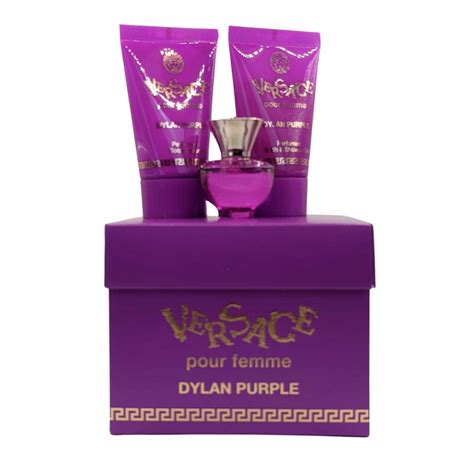 Versace Dylan Purple Pour Femme Eau De Parfum 5ml Mini Shower Gel 25ml