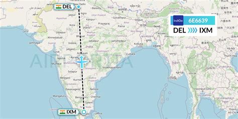 6e6639 Flight Status Indigo Airlines Delhi To Madurai Igo6639