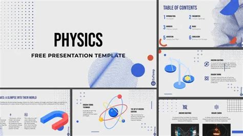 Free Physics Powerpoint Presentation Template Eatemp