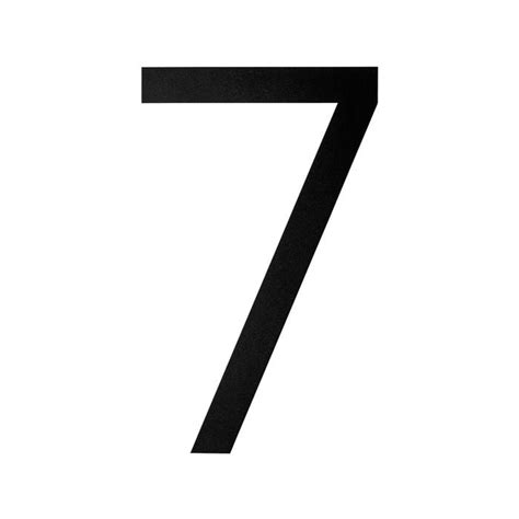 Sandleford 400mm Black Matte Gilroy Numeral 7 Bunnings Australia