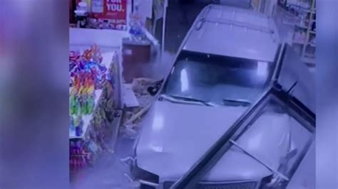 Driver Flees Scene After Crashing Suv Into Warren Gas Station Nearly