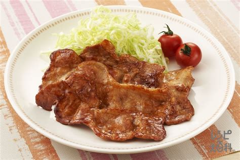 B 料理 豚肉の照り焼きのレシピ・作り方・献立｜レシピ大百科（レシピ・料理）｜【味の素パーク】 豚ロースしょうが焼き用肉を使った料理