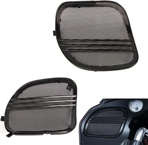 Amazon Xmmt Black Metal Fairing Mesh Front Speaker Grills Cover