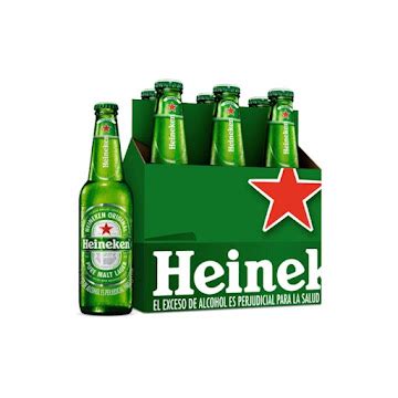 Cerveza Heineken Sixpack Botella X 330 Ml