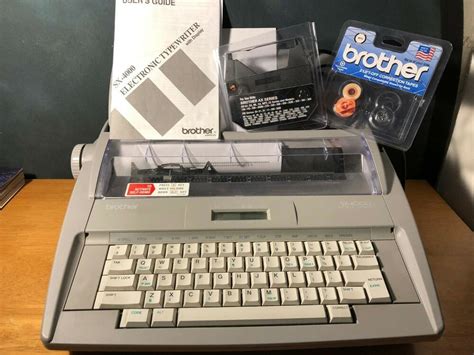 Brother Sx 4000 Electronic Typewriter For Sale Online Ebay