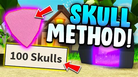 How To Get Skulls In Roblox Islands Skyblock Youtube