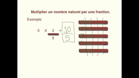 Multiplier Par Une Fraction Youtube