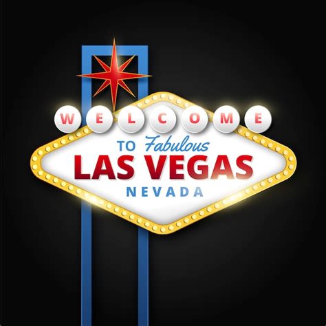 Vegas Sign Psd