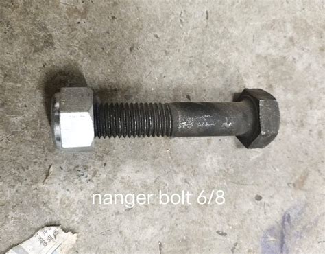 Mild Steel Tractor Nanger Hex B Nut Bolt Size 6 8inch At 410 Piece