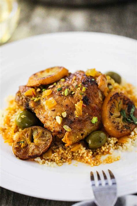 Chicken Tagine with Preserved Lemons and Olives | How To Feed A Loon