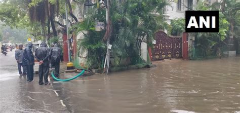 Ani On Twitter Heavy Rainfall Triggers Severe Waterlogging In Puducherry