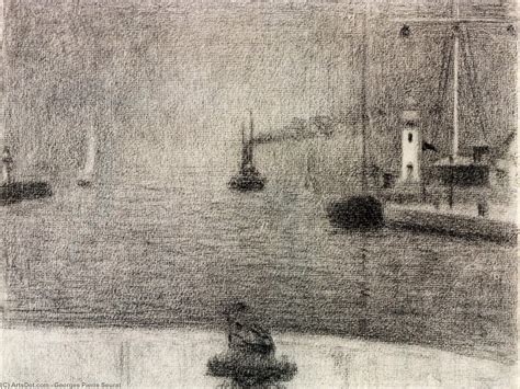 Reproductions Dart Le Port De Honfleur 1886 De Georges Pierre Seurat 1859 1891 France