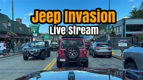 Gatlinburg Great Smoky Mountain Jeep Invasion Youtube