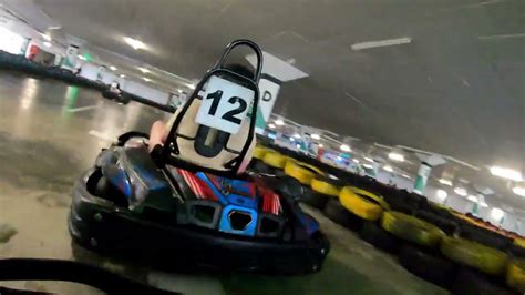 Indoor Go Karting Aggressively Overtaking At Eastgate Mall Youtube