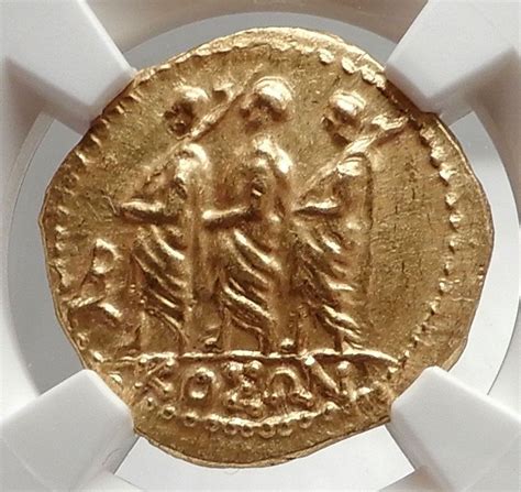 Gold julius caesar coin - vcgor