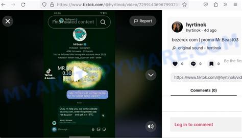 Is Bezerex S MrBeast Bitcoin Promo Code On TikTok Legit Uncovering The