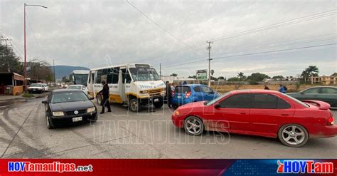 Hoy Tamaulipas Accidentes En Tamaulipas Conductora Se Atraviesa A