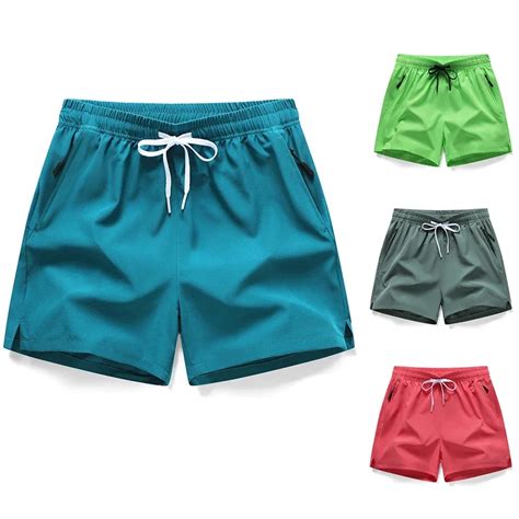 Shorts De Secagem R Pida Para Homens Cal As Esportivas Casuais