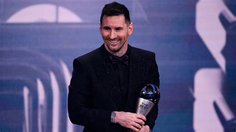 Leo Messi Ganó Premio The Best A Mejor Jugador Del Mundo