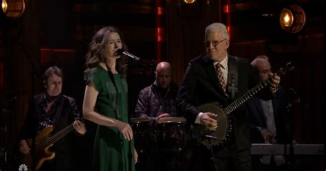 Steve Martin & Edie Brickell Appear On 'The Tonight Show'