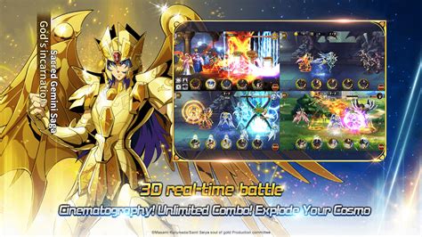 Saint Seiya Galaxy Spirits MOD APK OBB V2 8 0 Damage God Mode