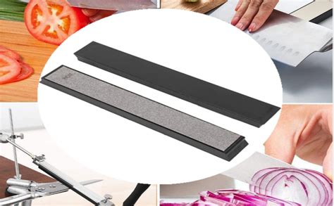 10Pcs Diamond Knife Sharpening Stones Set 80 200 400 500 600 800 1000