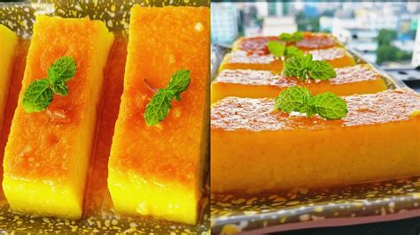 Caramel Suji Pudding Eggless Caramel Rava Pudding Youtube