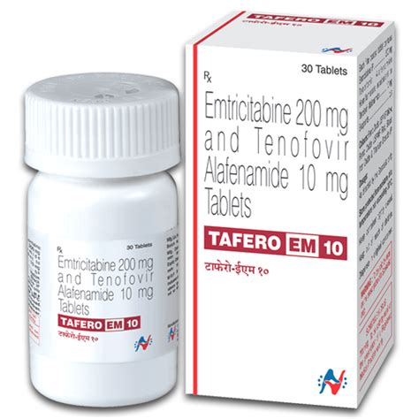 Tafero Em Tenofovir Alafenamide Mg Emtricitabine Mg Non