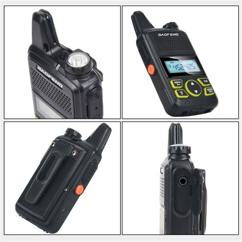 Baofeng Walkie Talkie Bf T Mini Pocket Two Way Radio Uhf Mhz W