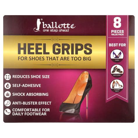 Ballotte Premium Grade Silicone Heel Protector Multicolor Pack