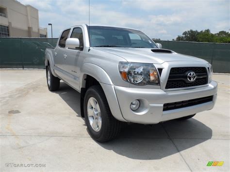 Silver Streak Mica Toyota Tacoma V Trd Sport Prerunner Double Cab