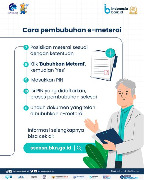 Cara Pembubuhan E Meterai Di Berkas Pendaftaran Seleksi Pppk