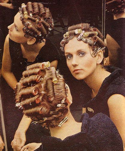 Beautiful Wetset Hair Curlers Roller Set Hairstyles Vintage Hair Salons