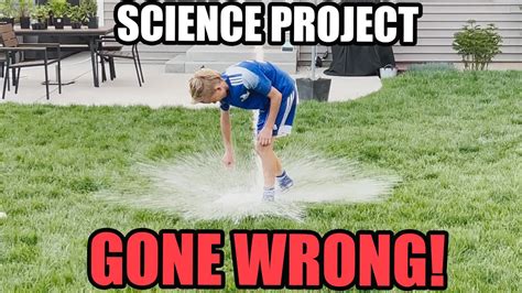 Will It Work Science Project Gone Wrong Youtube