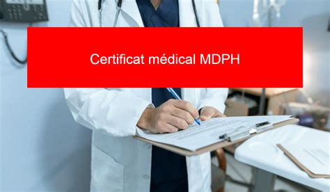 Certificat Médical Mdph Formulaire Cerfa 15695