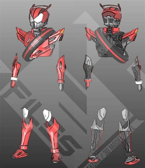 Kamen Rider Drive Cosplay Pepakura Template Hd Etsy