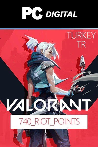 Halvimmat Valorant Gift Card 740 Riot Points TR Digital Code