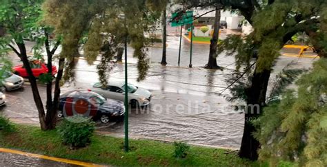 Protección Civil De Morelia Reporta Encharcamientos En Varias Zonas Tras Fuertes Lluvias