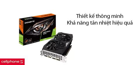 Card Màn Hình Vga Gigabyte Geforce Gtx 1660 Ti Oc 6g Giá Rẻ