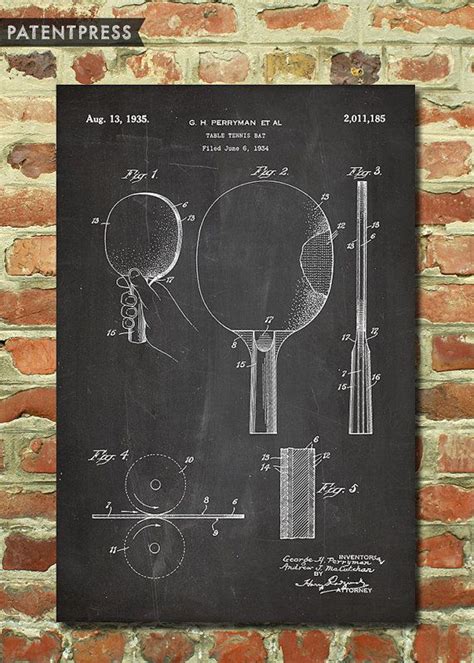 Ping Pong Art Table Tennis Art Ping Pong Decor Basement Etsy Boys