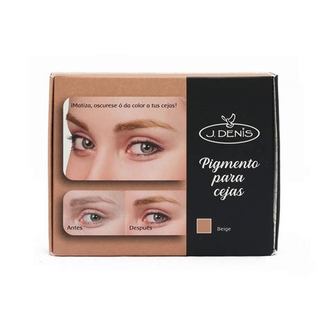 Kit Pigmento Para Cejas Beige J Denis