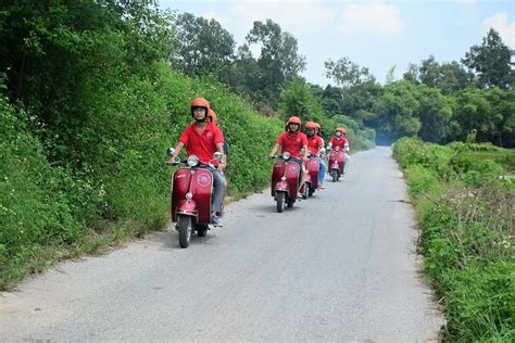 Full Day Hanoi City And Countryside Vintage Vespa Tours A Blend Of