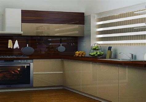 Plywood L Shape Modular Kitchen Service At Rs Square Feet Modern